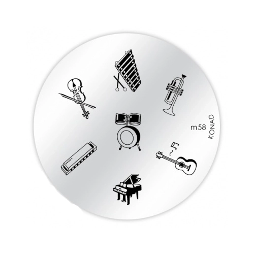 Диск для стемпинга Konad M58 plateM58