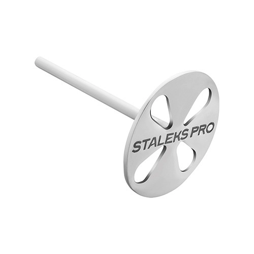 Диск педикюрный удлиненный STALEKS PODODISC EXPERT S, со сменным файлом 180 грит, 5 шт. (15 мм) PDLset-15
