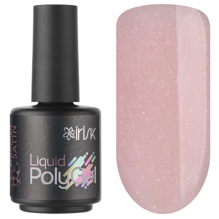 Жидкий полигель IRISK Liquid PolyGel 11 Shimmer Satin, 18 мл М130-95-11 - фото 525835