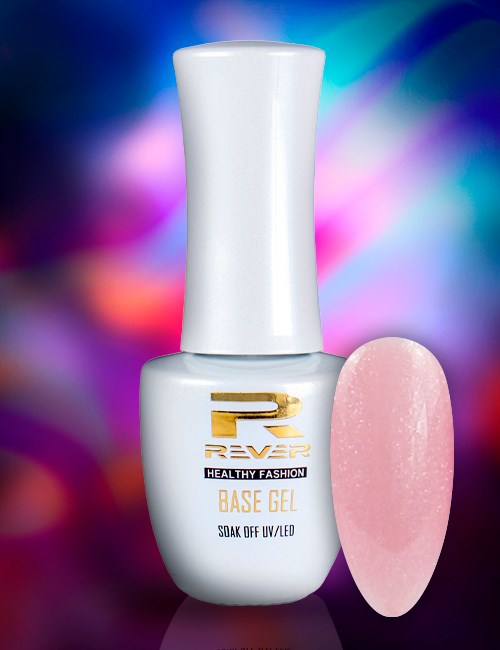 Камуфлирующая база для ногтей Rever SHINE COLOR RUBBER BASE, SC002, 8 мл SC002BT8 - фото 527511