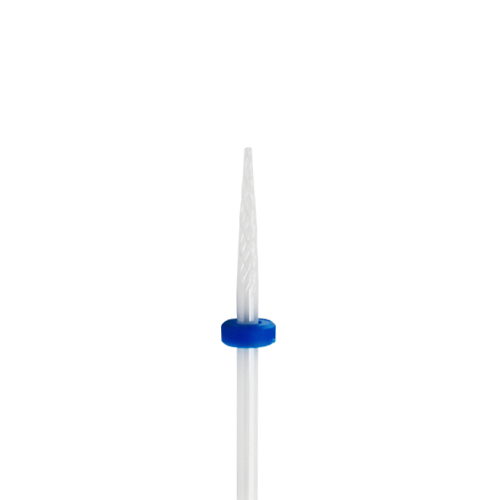 Керамическая фреза 3/32 Small Cone M средняя (синяя) насечка, Ø0,23 см, конус km/ZL054 - фото 529452