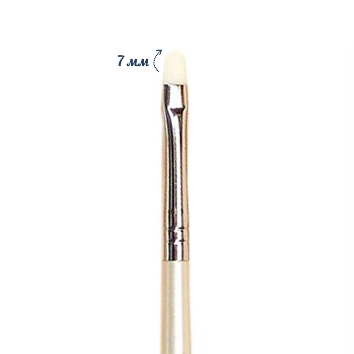 Кисть Lker №39 овальная с белой ручкой L6-39