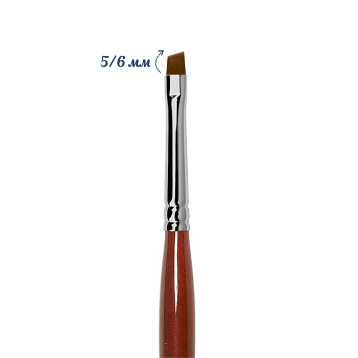Кисть Roubloff синтетика наклонная №04 (5/6мм) GN63R-4 - фото 529739