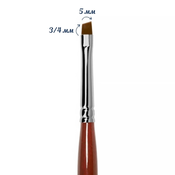 Кисть Roubloff синтетика наклонная №05 GN63R-5