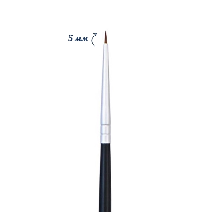 Кисть для дизайна IRISK Uni Styler №000 натуральный ворс (соболь), в тубе К378-03