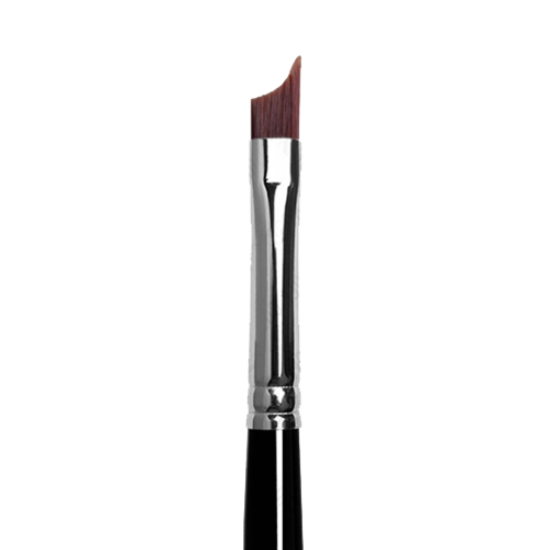 Кисть для дизайна Ju.Bilej скошенная, вишневая синтетика Deep cherry smile DCrDJB-07 - фото 530444