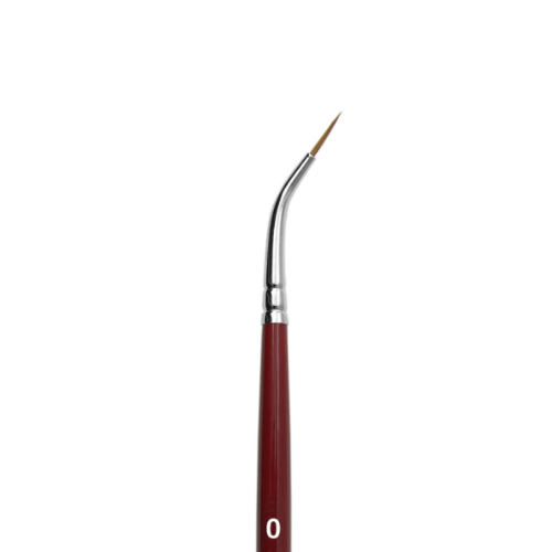 Кисть круглая сгиб из волоса колонка №00 Roubloff DK13Z-00 - фото 530992