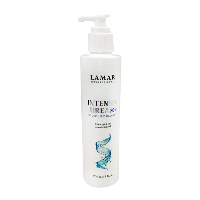 Крем для ног LAMAR Professional с мочевиной Intensiv urea 20%, 200 мл L0121 - фото 532035