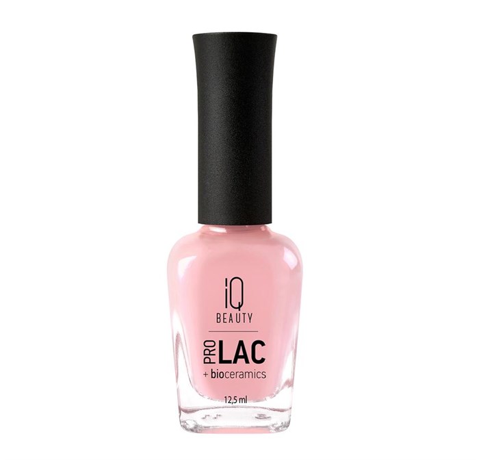Лак для ногтей IQ Beauty укрепляющий с биокерамикой PROLAC+bioceramics, 12,5 мл (012 Oh, Rosie!) IQNP012 - фото 533295