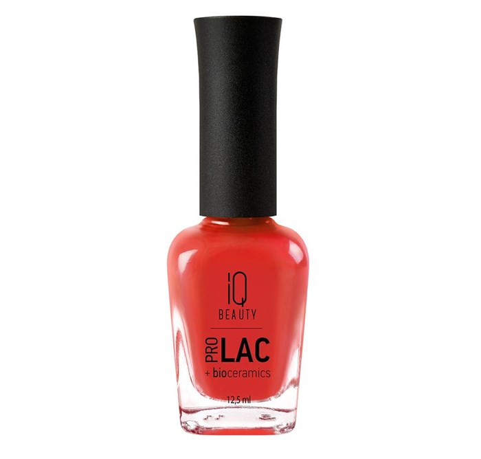 Лак для ногтей IQ Beauty укрепляющий с биокерамикой PROLAC+bioceramics, 12,5 мл 21 Like red lipstick IQNP021 - фото 533627