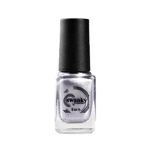 Лак для стемпинга Swanky Stamping M120, серо-голубой, 6 мл SSNPМ120
