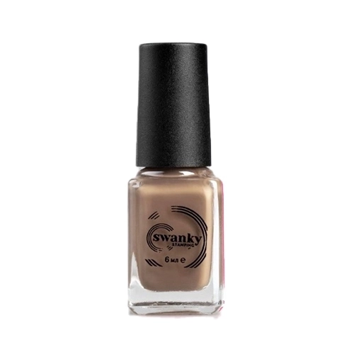 Лак для стемпинга Swanky Stamping S36, молочный шоколад, 6 мл SSNPS36