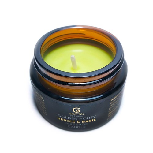 Массажная свеча для кожи Grattol Premium Massage Candle Neroli&Вasil, 30 мл GPMC02 - фото 536167