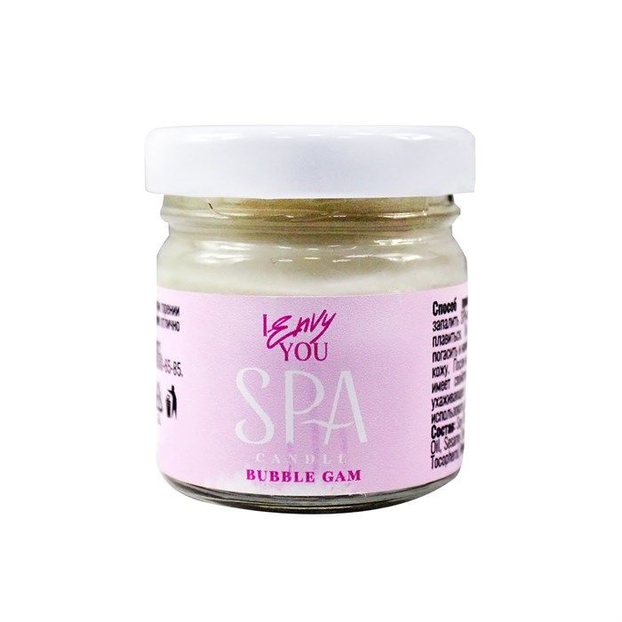 Массажная свеча для кожи I ENVY YOU Bubble Gum, 30 мл EY/SPA-B - фото 536175
