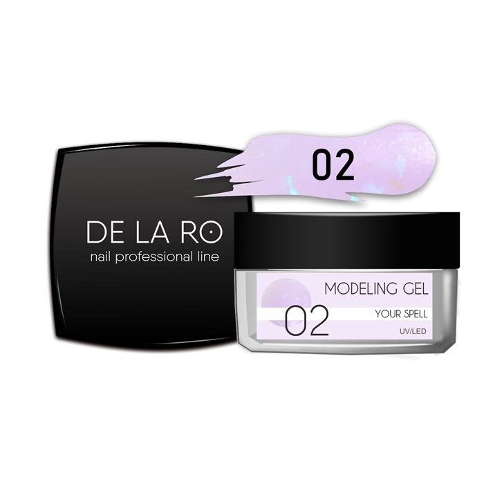 Моделирующий гель однофазный Delaro Your Spell 02, 15 г Del/mgYS02 - фото 536772