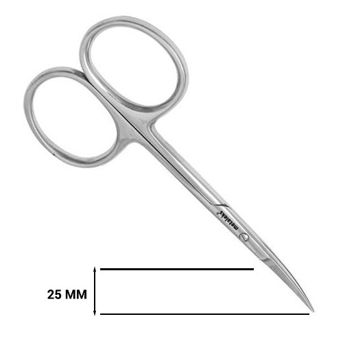 Ножницы для кутикулы Metaleks 9, 25 см RMS-08RP - фото 539397