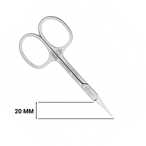 Ножницы для кутикулы Nippon Nippers, матовые, 96 мм NNS-01