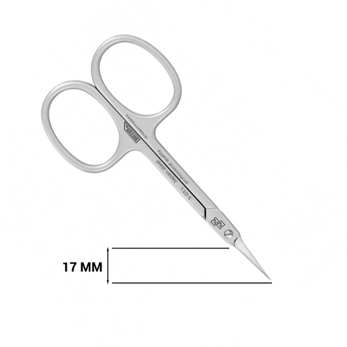 Ножницы для кутикулы Nippon Nippers, матовые, для левши, 90 мм NNS-03L