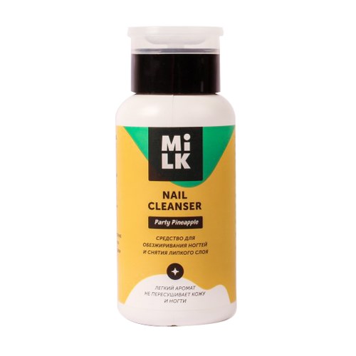 Обезжириватель Milk Nail Cleanser Party Pineapple, 200 мл M-CL-PP200 - фото 540031