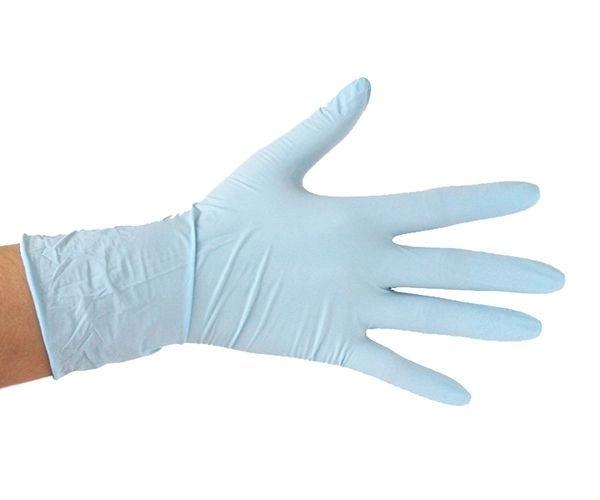 Перчатки нитриловые голубые NitriMax-Nitrile, размер L , 100шт/упк NLG