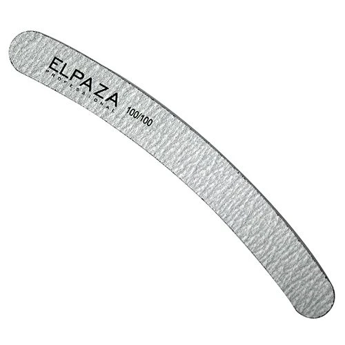 Пилка Elpaza Professional, форма - бумеранг,  абразивность 100/100 грит ep/1010
