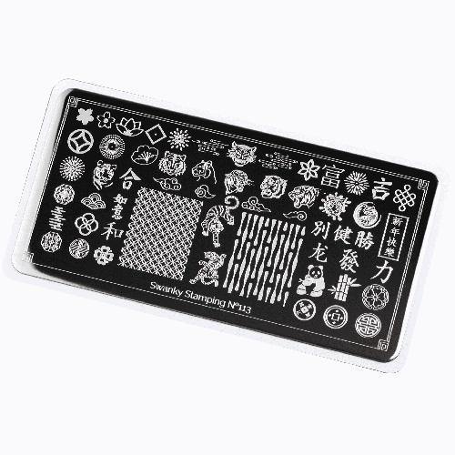 Пластина для стемпинга Swanky Stamping №113 SS113