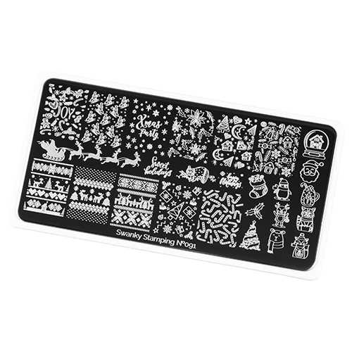 Пластина для стемпинга Swanky Stamping №91 SS091