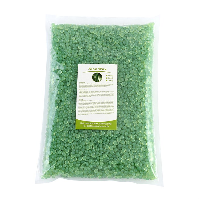 Пленочный воск в гранулах Doll Wax, Aloe, 1 кг DW/A1000 - фото 545630