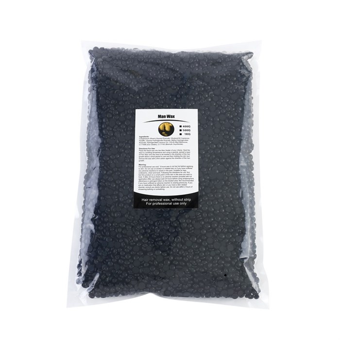 Пленочный воск в гранулах Doll Wax, Black (Man wax), 1 кг DW/BM1000 - фото 545636