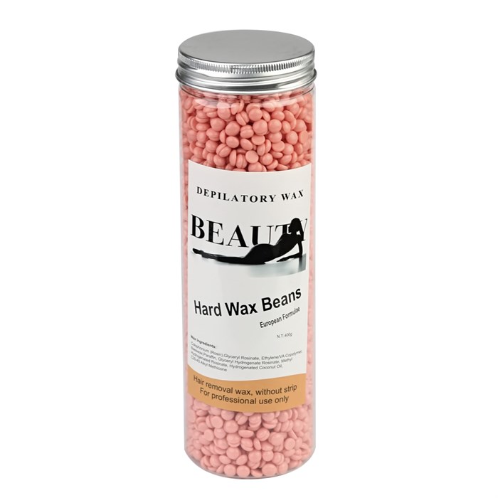 Пленочный воск в гранулах Hard Wax Beans, Pink, 400 г HWB/P400 - фото 545667