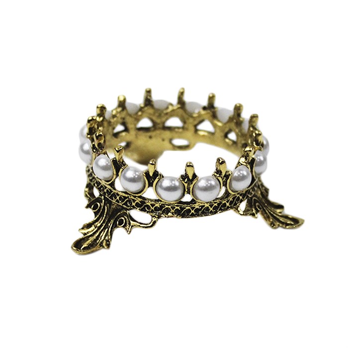 Подставка для кистей Antique Gold, форма короны NBHB-06G - фото 545731