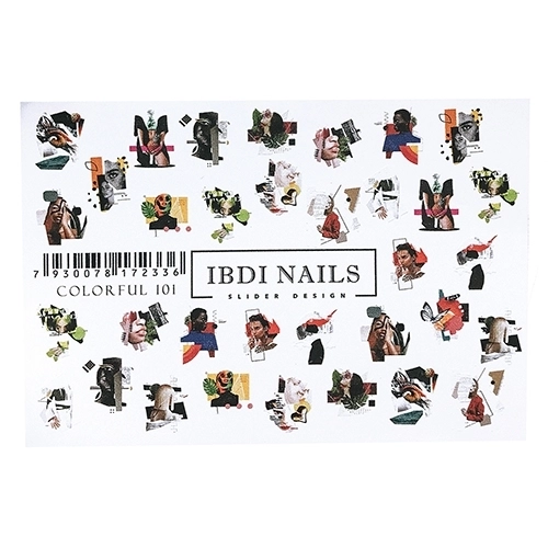 Слайдер дизайн COLORFUL №101, IBDI Nails id/COLORFUL101