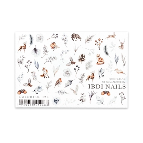 Слайдер дизайн COLORFUL №128, IBDI Nails id/COLORFUL128