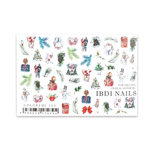 Слайдер дизайн COLORFUL №133, IBDI Nails id/COLORFUL133