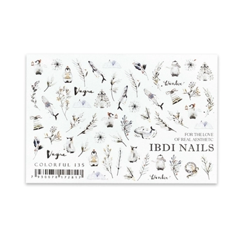 Слайдер дизайн COLORFUL №135, IBDI Nails id/COLORFUL135