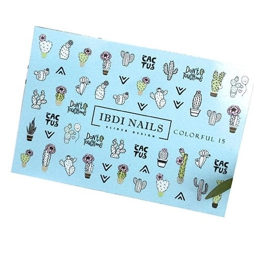 Слайдер дизайн COLORFUL №15, IBDI Nails id/COLORFUL15