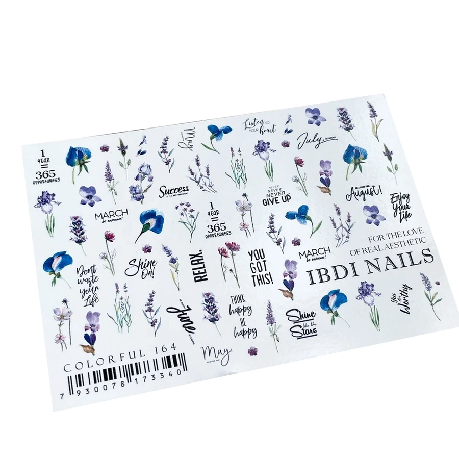 Слайдер дизайн COLORFUL №164, IBDI Nails id/COLORFUL164