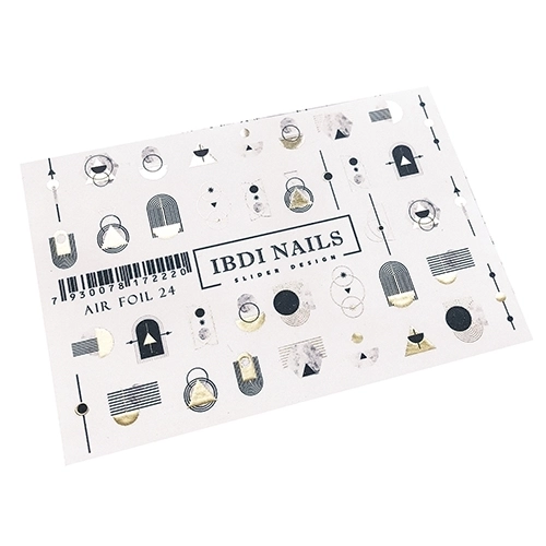 Слайдер дизайн IBDI Nails AIR FOIL 24 id/AIRF24