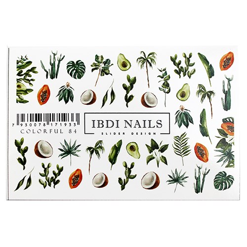 Слайдер дизайн IBDI Nails COLORFUL №84 id/COLORFUL84 - фото 549471