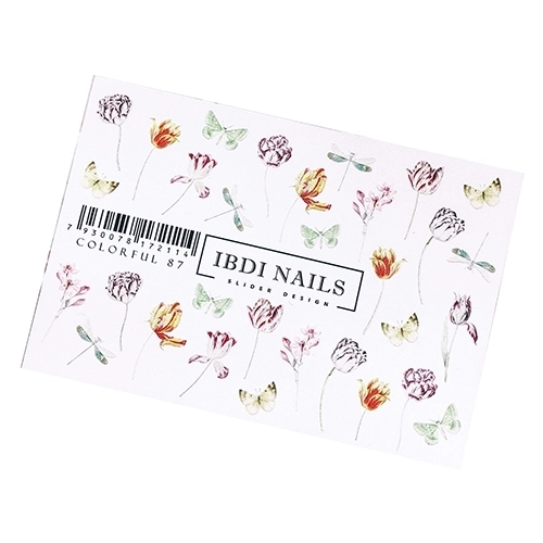 Слайдер дизайн IBDI Nails COLORFUL №87 id/COLORFUL87