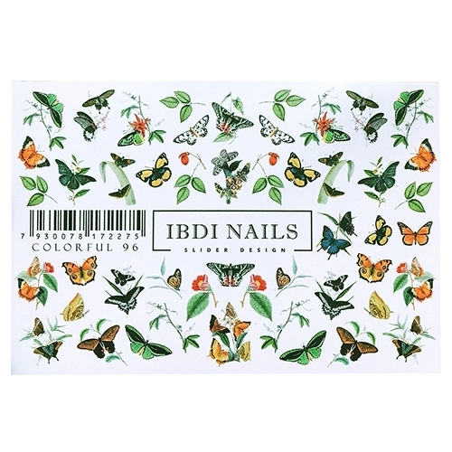 Слайдер дизайн IBDI Nails COLORFUL №96 id/COLORFUL96