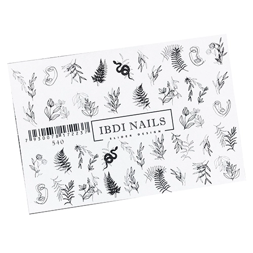 Слайдер дизайн №540, IBDI Nails id/540