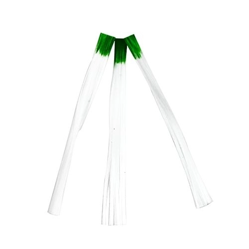 Стекловолокно (Fiberglass) для наращивания ногтей green, 10 шт./уп. steklo10green