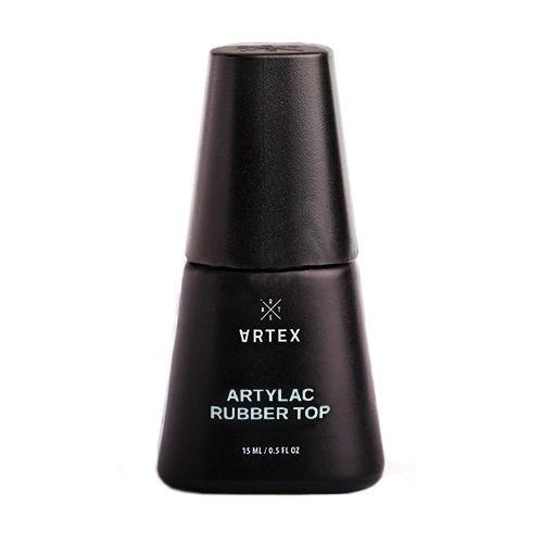 Топ для ногтей ARTEX Artylac rubber top без липкого слоя, 15 мл ax/tr - фото 555530