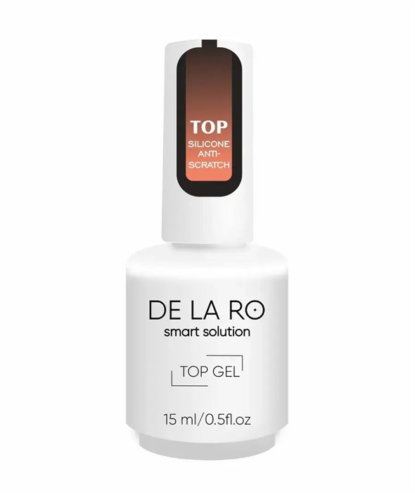 Топ для ногтей Delaro Silicone Anti-Scratch анти-царапины, 15 мл Del/TSAS15 - фото 555684