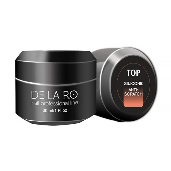 Топ для ногтей Delaro Silicone Anti-Scratch анти-царапины, 30 мл Del/TSAS30 - фото 555689