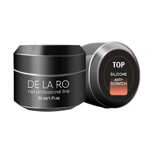 Топ для ногтей Delaro Silicone Anti-Scratch анти-царапины, 30 мл Del/TSAS30