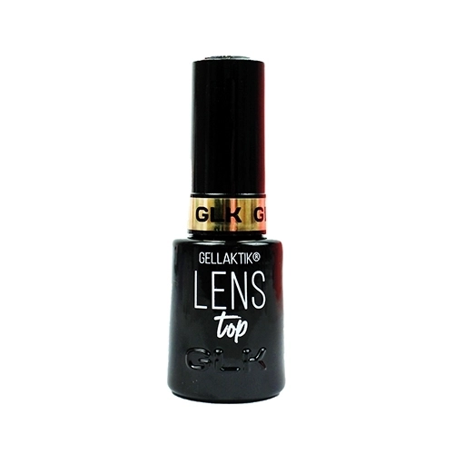 Топ для ногтей GELLAKTIK TOP LENS, без липкого слоя, 12 мл GLT-12