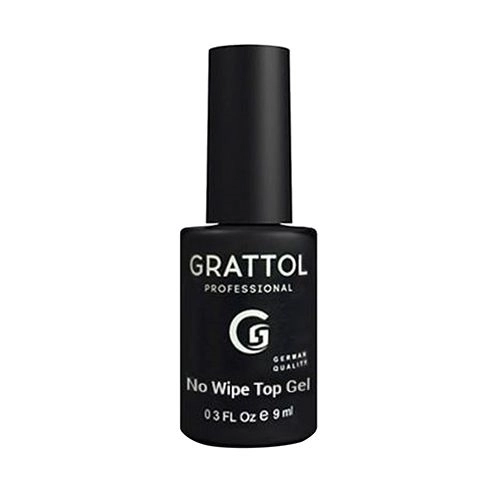 Топ для ногтей Grattol без липкого слоя с УФ фильтром, 9 мл GTNWT2