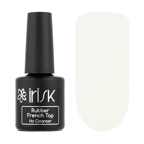 Топ для ногтей IRISK Rubber French Top No Cleanser 03 Milky Matt цветной, 10 мл М512-51-03 - фото 555939